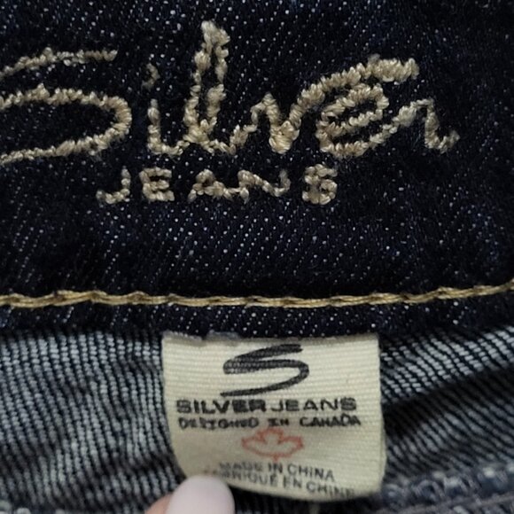 SILVER Jeans Women's McKenzie Capri size 34 Blue Denim NEW NWT - Picture 8 of 9